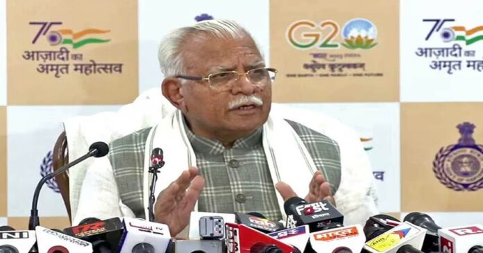 haryana-chief-minister-manohar-lal-khattar-warned-the-rioters