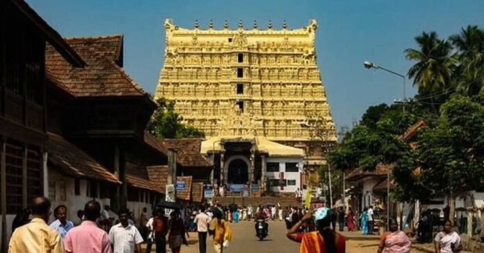 The incident of illegal lowering of a helicopter over Sripadmanabha Swamy Temple; BMS has lodged a complaint to the Chief Minister with Shri Padmanabha Swamy Kshetra Karmachari Sangh, a subsidiary body of Karmachari Sangh, seeking a detailed investigation.
