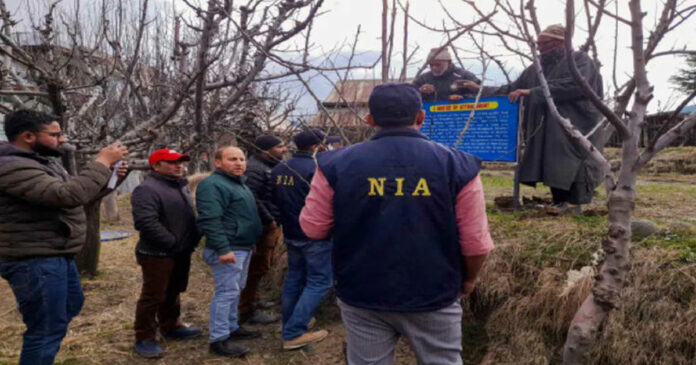 Investigation in connection with cases of terrorist conspiracy and financial mobilization; NIA raid in Jammu and Kashmir's Pulwama