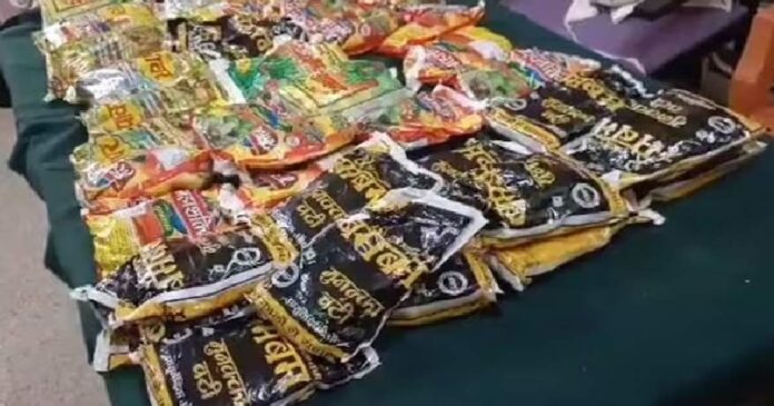 selling sweets to school children by intoxicating them; 118 kilos of candies were seized during the inspection! 2 people arrested