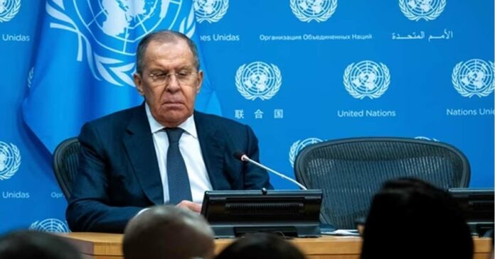Russian Foreign Minister Sergey Lavrov at the United Nations General Assembly: 'The West is an Empire of Lies'