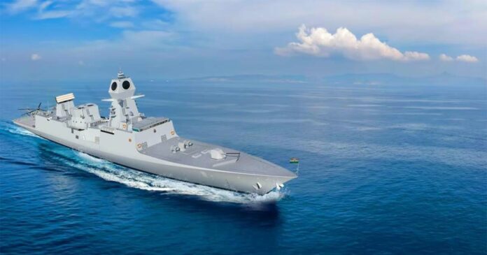 Indian Navy's modern warship 'Mahendragiri' launched!Know the features of Mahendragiri