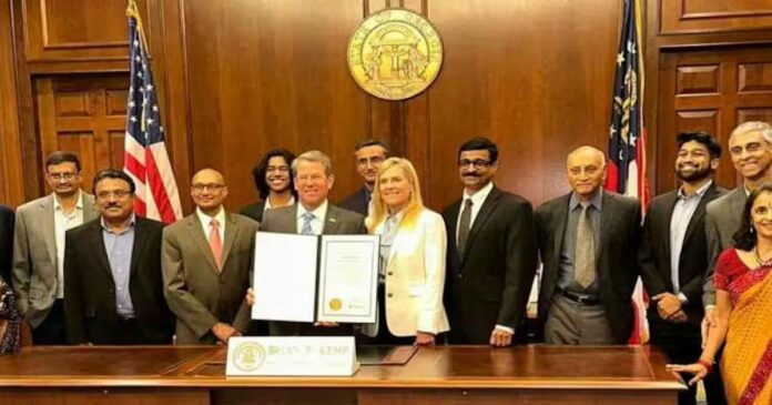 The US state of Georgia has declared October as Hindu Heritage Month.