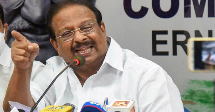 KPCC Chairman K. Sudhakaran made a mockery while discussions related to cabinet reshuffle are active.