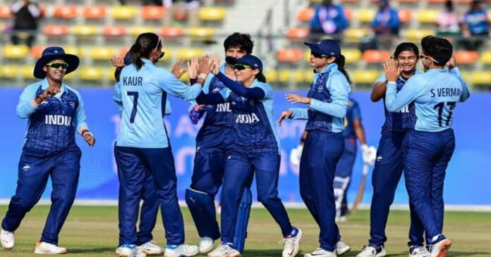 India's second gold in the Asian Games! The women's cricket team won gold for the country by defeating Sri Lanka in the final