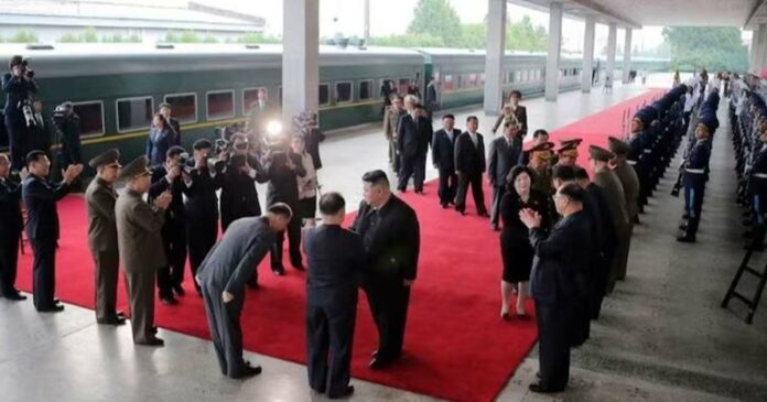 North Korean dictator Kim Jong Un arrived in Russia for an official visit