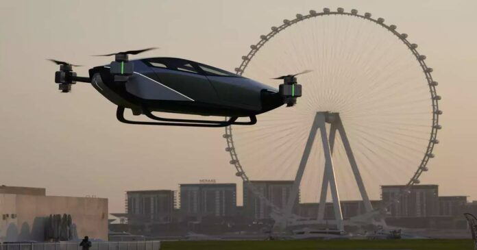 A speed of 300 km/h, a pilot and four passengers can travel; Flying taxis to go live in Dubai by 2026; Know more information