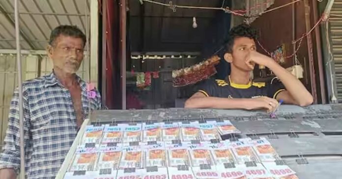 With only hours left for the draw, a thief entered the lottery shop; three Onam bumper tickets to be drawn today were stolen; Police have started an investigation