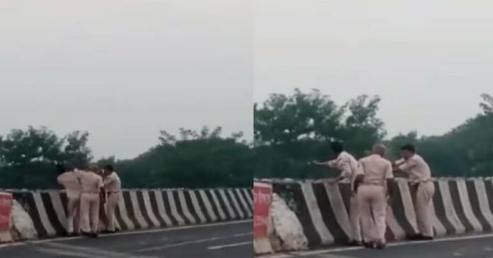 Nitish Kumar's Bihar Police throw body of accident victim into canal; After the video went viral, the government has moved to take action!