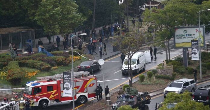 The terrorist attack near the Turkish Parliament; The footage of the explosion is out; The attack came hours before the start of the parliamentary session