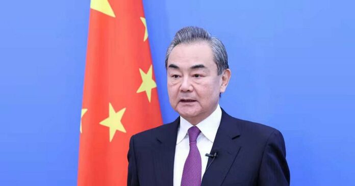 Communist China's statement blaming Israel alone for the war