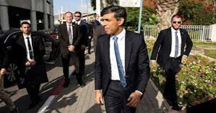 'With Israel against the evil of terrorism!' British Prime Minister Rishi Sunak arrived in Israel