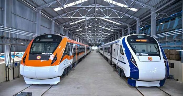 130 km per hour speed! The non-AC sleeper comes in a similar fashion to the Vande Bharat; Indian Railways said that the first appearance will be by the end of this month