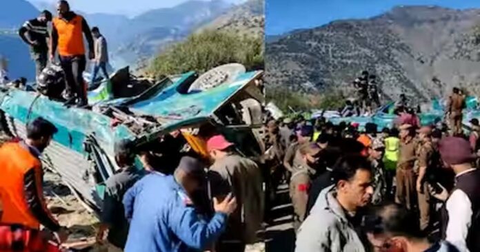 36 dead in Jammu and Kashmir's Doda district after the bus fell into the valley! Of the 17 injured, six are in serious condition; Prime Minister Narendra Modi condoled the tragedy