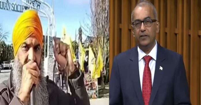 Khalistan terrorists have threatened to attack temples in Canada; Canadian MP Chandra Arya has asked the government to take strict action.