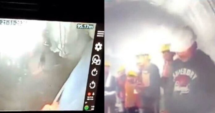 Relief! Rescue workers release footage of trapped workers in Uttarkashi tunnel; 