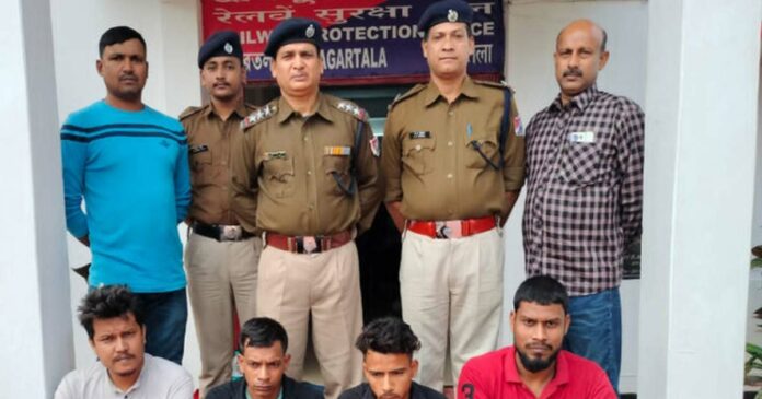 Lightning inspection of RPF; 10 Bangladeshi citizens who came to the country illegally were arrested at the Tripura border
