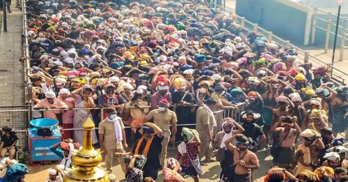 Crowd at Sabarimala; Devaswom Minister to attend high-level meeting at Sannidhanam today