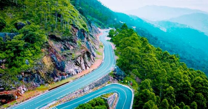 Union Minister Nitin Gadkari will dedicate the Munnar-Bodimet road to the nation today! The central government made the dream project of the high-range people a reality at a cost of 400 crores!