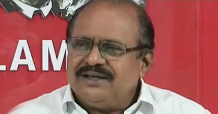 CPI Ernakulam former district secretary P. Raju has been found guilty of serious financial irregularities! All selected positions will be excluded!