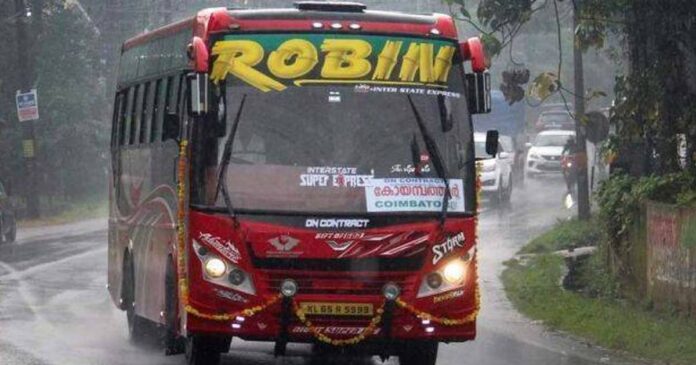 Robin bus ready to leave before KSRTC bus! Basutama Girish said that the move was based on the demand of passengers to reach Coimbatore early in the morning
