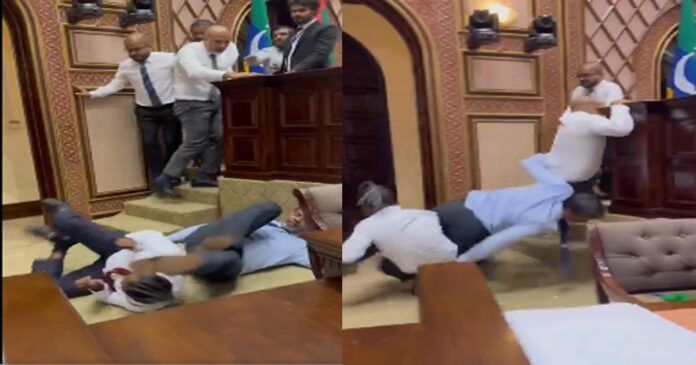 The opposition will not accept those nominated by President Muhammad Moiseu! Maldivian parliament in the crowd! MPs injured