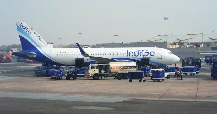 An IndiGo flight with 187 passengers on board made an emergency return due to a technical glitch