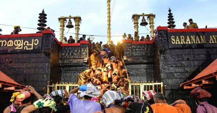 The Thiruvabharan Procession, which crosses forests and hills and spreads prosperity wherever it reaches, will start from Pandalam Palace on the 13th and reach Sannidhanam on the 15th after covering 83 km.