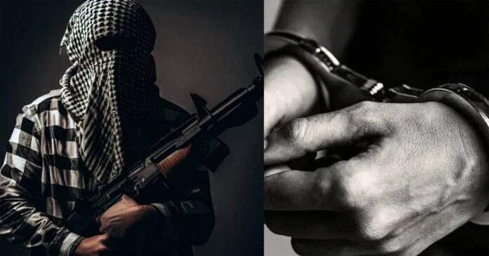Hizbul Mujahideen terrorist arrested: The arrested terrorist had a price of five lakhs on his head