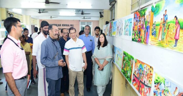 Varnotsavam painting competition concludes: Conference inaugurated by former DGP Rishiraj Singh