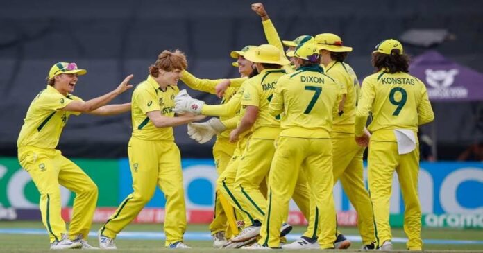 U-19 ODI World Cup title for Australia! Defeated India by 79 runs in the final