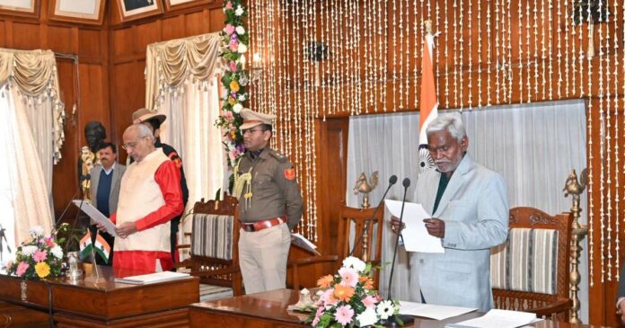 Champai Soren took over as Chief Minister of Jharkhand