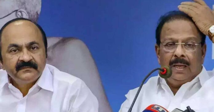 As the Lok Sabha elections are approaching, the party's discomfort is out! Opposition leader VD Satheesan has expressed his displeasure with the action of KPCC president K Sudhakaran, who made obscenities during the press conference! The AICC also intervened in the matter.