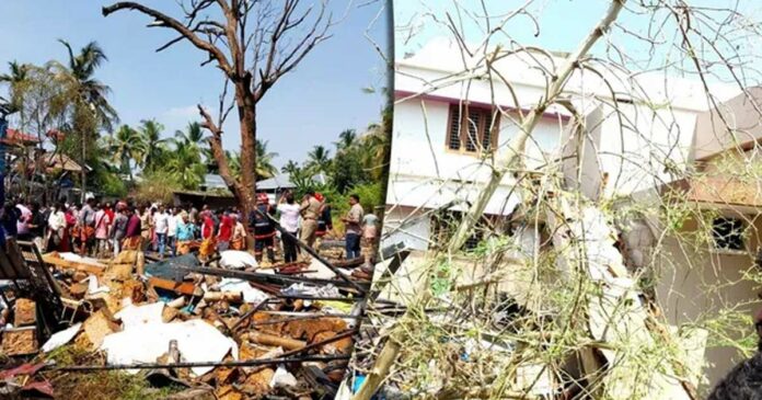 8 houses completely destroyed in Tripunithura explosion! Homeowners seeking compensation