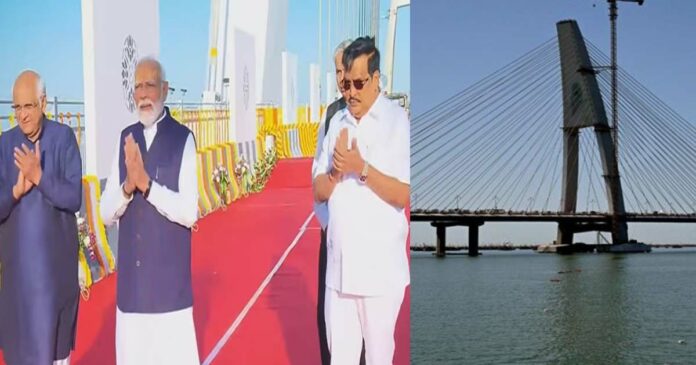Longest cable bridge in the country! Construction cost Rs 980 crore; These are the features of the Sudarshan Setu Bridge in Dwarka inaugurated by the Prime Minister!!!