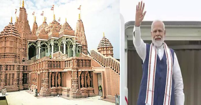 The first Hindu temple in the UAE! BAPS Hindu Mandir Prana Pratishtha Today; The inauguration will be done by the Prime Minister