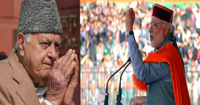 First Electric Train in Kashmir Valley! Farooq Abdullah thanks the Prime Minister