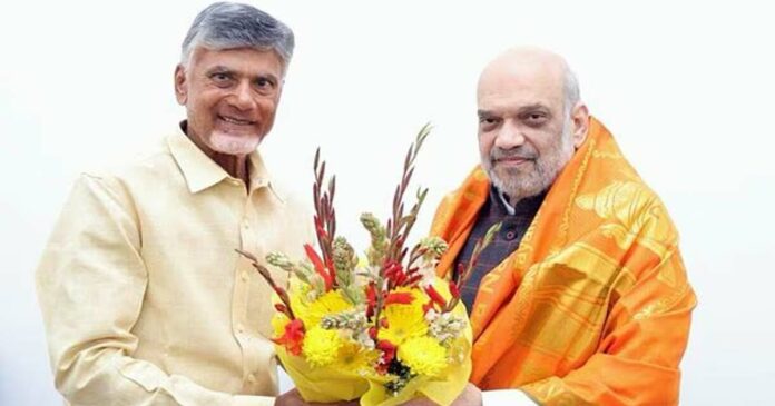 Epic alliance again in Andhra !BJP, Telugu Desam Party and Jana Sena Party agree on seats in Lok Sabha and Assembly elections; Chandrababu Naidu is sure of big victory in the elections