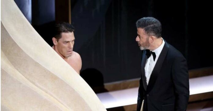 Did John Cena appear naked at the Oscars? The truth is out; Pictures go viral