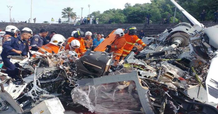 The helicopters of the Malaysian Navy collided and crashed! 10 death; The unexpected tragedy occurred when the country was about to celebrate Navy Day