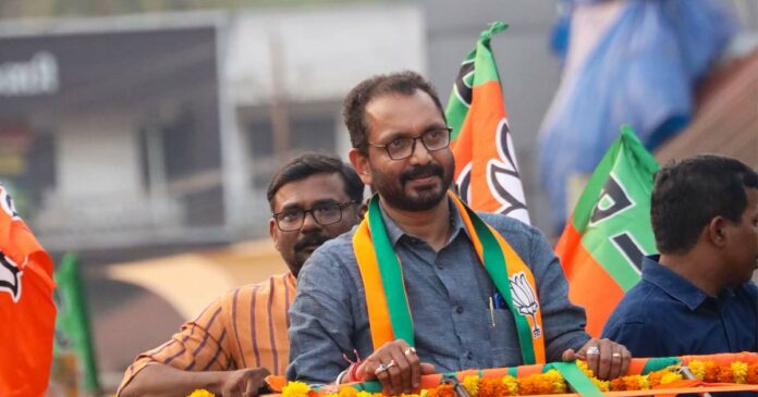 K. Surendran is active in the nook and cranny of Wayanad.!Meppadi excited by BJP state president's road show
