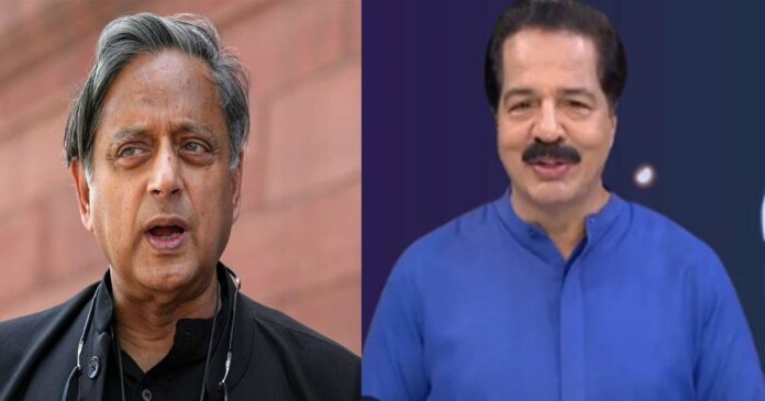 Shashi Tharoor made baseless allegations against Rajeev Chandrasekhar in a channel interview! BJP has filed a complaint with the state Chief Electoral Officer against the UDF candidate and the 24 channel that aired the interview.