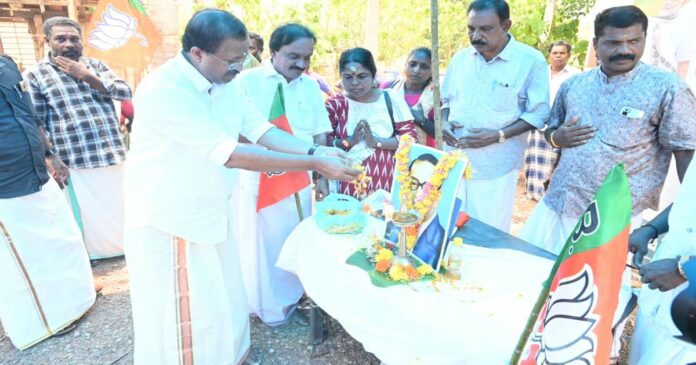 There is no idleness of the holiday! Even on Vishu day, V Muraleedharan toured Mandala without rest