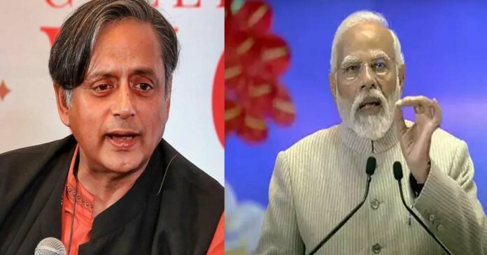 'Who will replace Modi'? This is Shashi Tharoor's answer to media workers' constant question!!