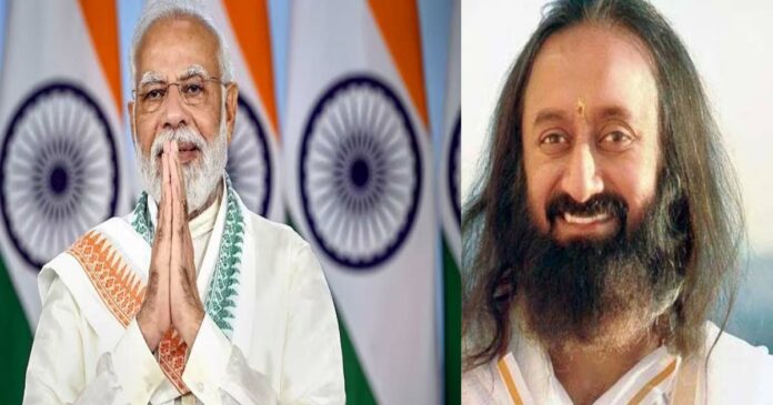 India needs such a person who understands the concerns of the people and understands the world; Sri Sri Ravi Shankar appreciated the leadership of the Prime Minister