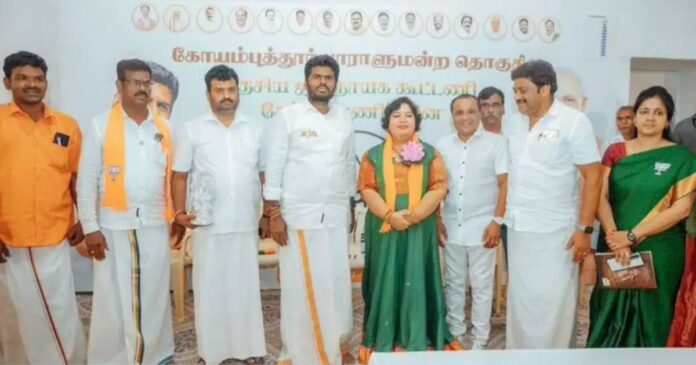 Tamil star Aarti joins BJP; Annamalai is the best leader Tamil Nadu has seen after Jayalalitha's demise