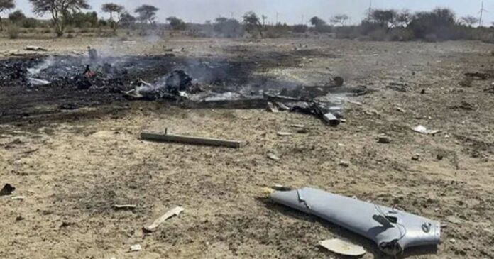 Technical glitch! Air force plane crashes in Rajasthan