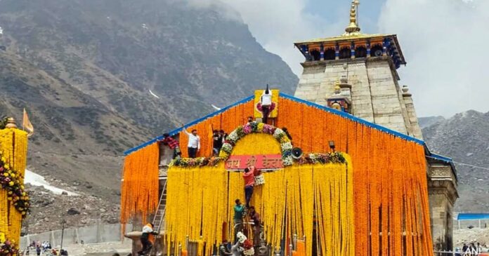 Chardham Journey; The gates of Kedarnath were opened to pilgrims; Flow of devotees in the valley!