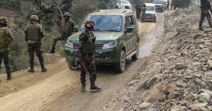 Poonch terror attack; Security forces killed all three terrorists! A large stockpile of weapons was seized
