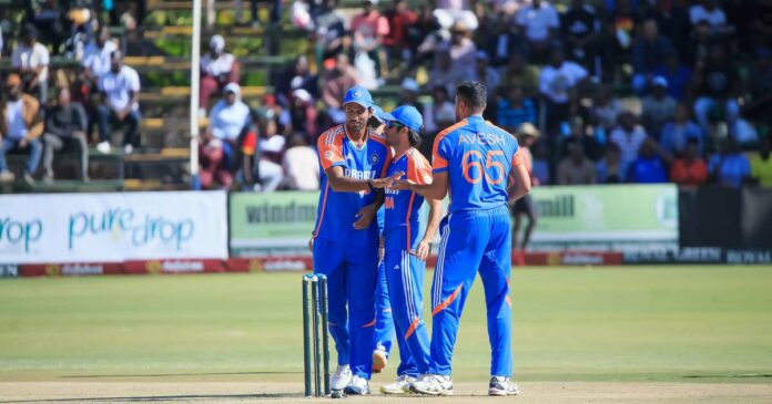 Indian team with 23 runs victory in 3rd Twenty-20 against Zimbabwe